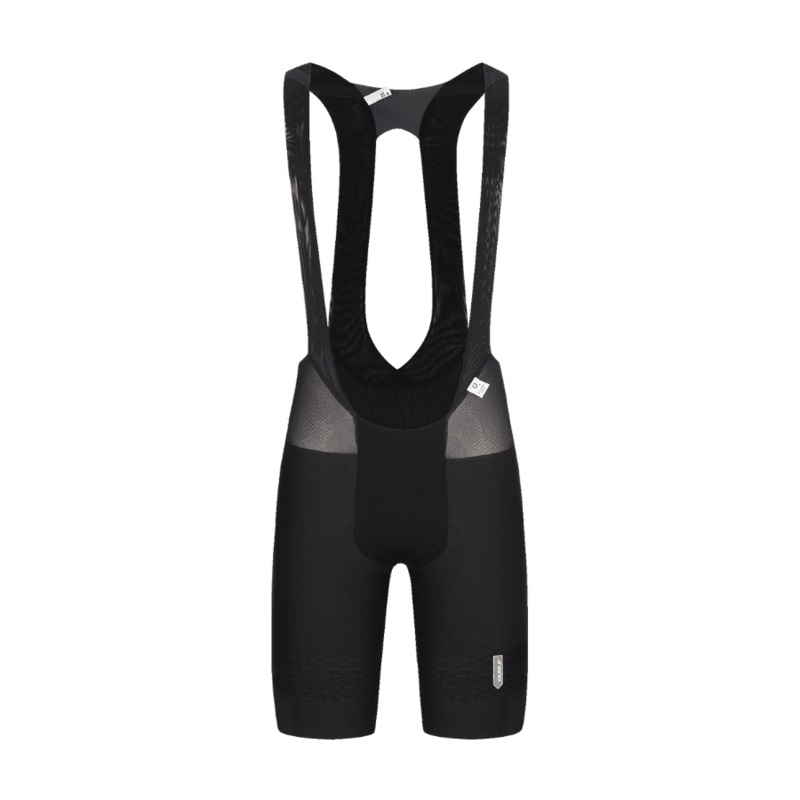 Q36.5 Dottore Clima Extra Long Leg Bib Shorts Black S