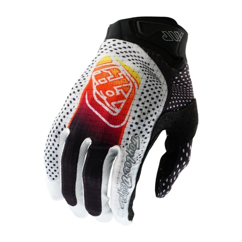 Troy Lee Designs Air Glove Optic White/Black SM