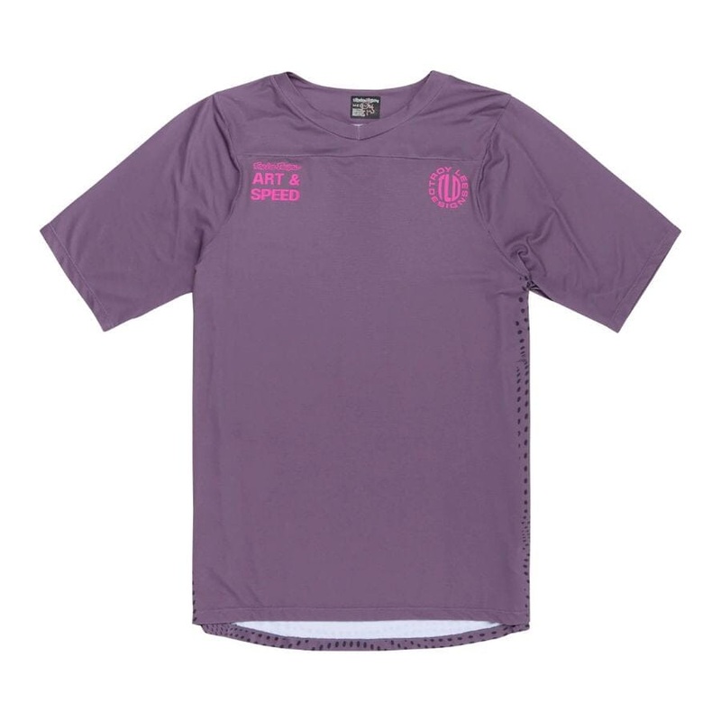 Troy Lee Designs Skyline SS Jersey Radioscape Deep Purple SM