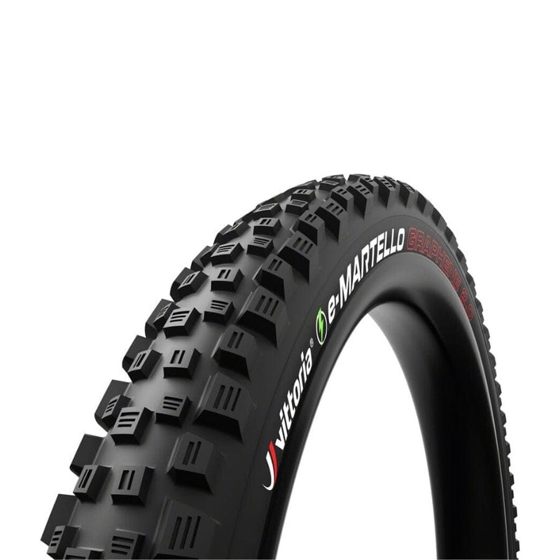 Vittoria e-Martello Tire 27.5 x 2.4, 120TPI, Tubeless 2PLY, Folding, Black, G2.0.