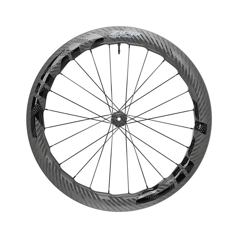 Zipp 454 NSW Tubeless Disc-brake Wheels Front – 700C, 12 x 100mm, Center-Lock, Tubeless, Carbon, B1,