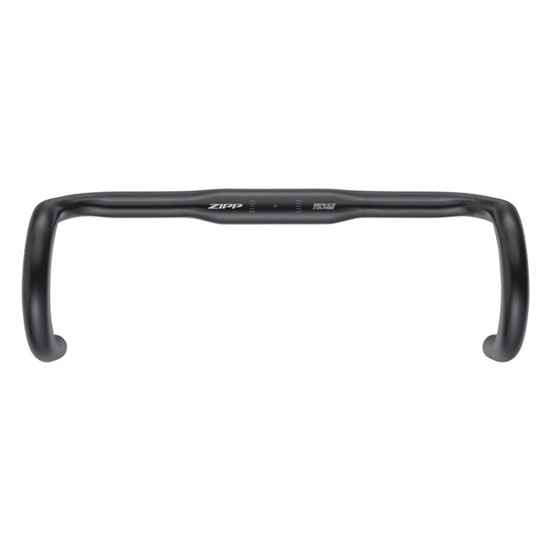 Zipp Service Course 70 Ergo Handlebar Aluminum, 31.8mm, 38cm, Bead Blast Black, B2