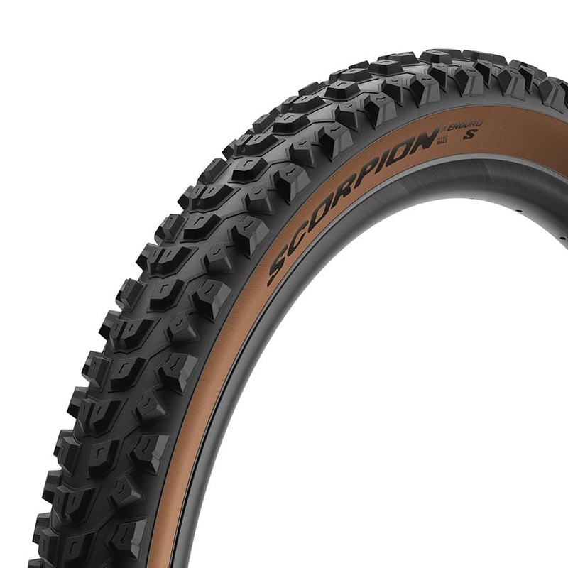 Pirelli Scorpion Enduro S Tire 27.5 x 2.4, 60TPI, Tubeless, Folding, Black, HardWall, SmartGrip Gravity