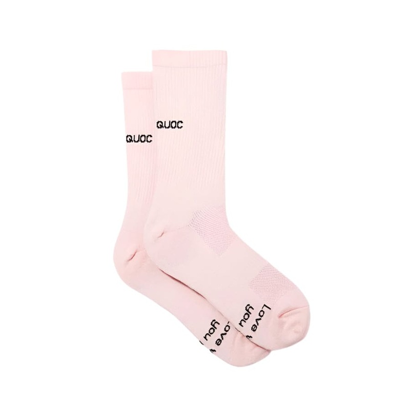 QUOC All Road Socks Dusty Pink S