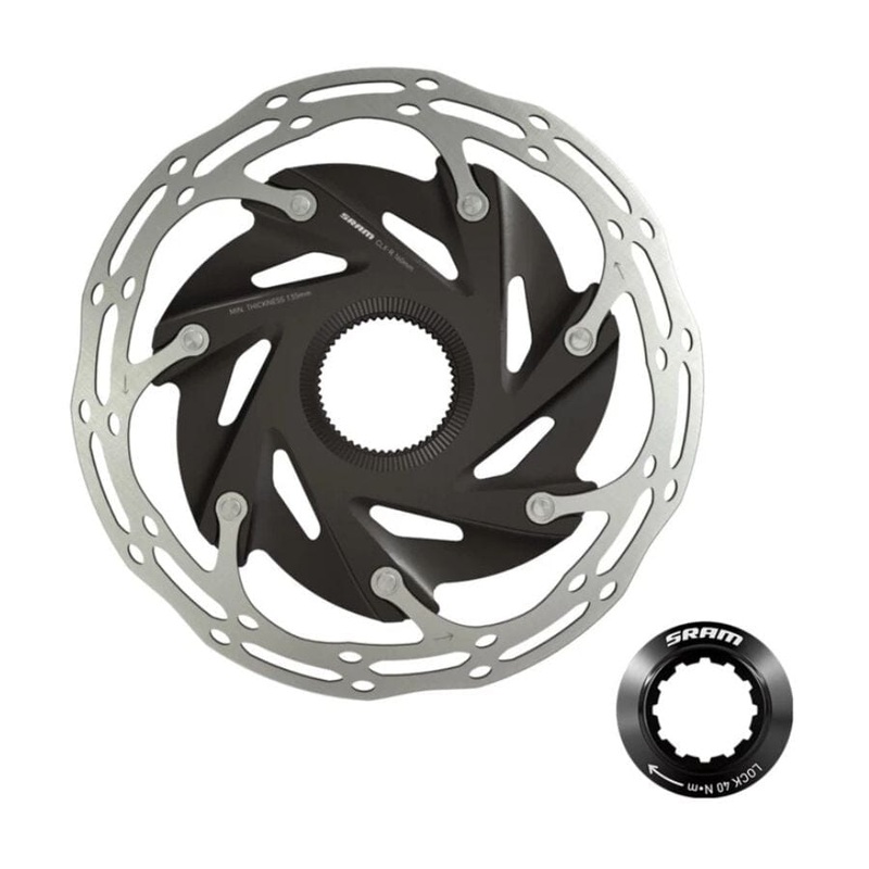 SRAM Centerline XR Disc Brake Rotor – Centerlock, Lockring Included 140mm