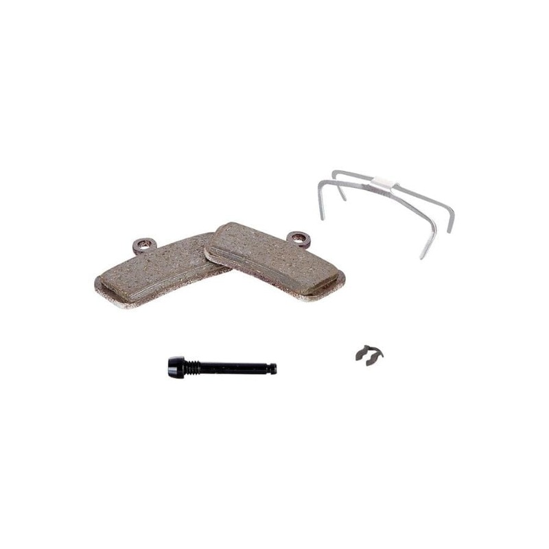 SRAM Disc Brake Pads for Trail, Guide, and G2 Sintered Compound, Steel Backed, Powerful