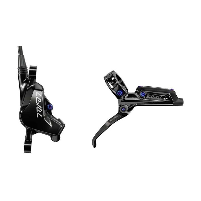 SRAM Level Ultimate Disc Brake and Lever Rainbow Hardware Left, Front 950mm