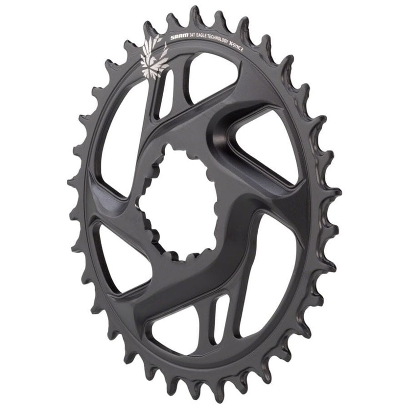 SRAM X-Sync 2 Eagle Cold Forged Direct Mount Chainring 34T 6mm