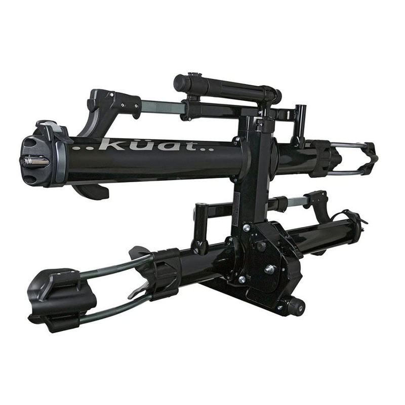 Kuat NV 2.0 Hitch Bike Rack BLK Metallic/Gray Anodize 1-1/4″ 2-Bike Receiver