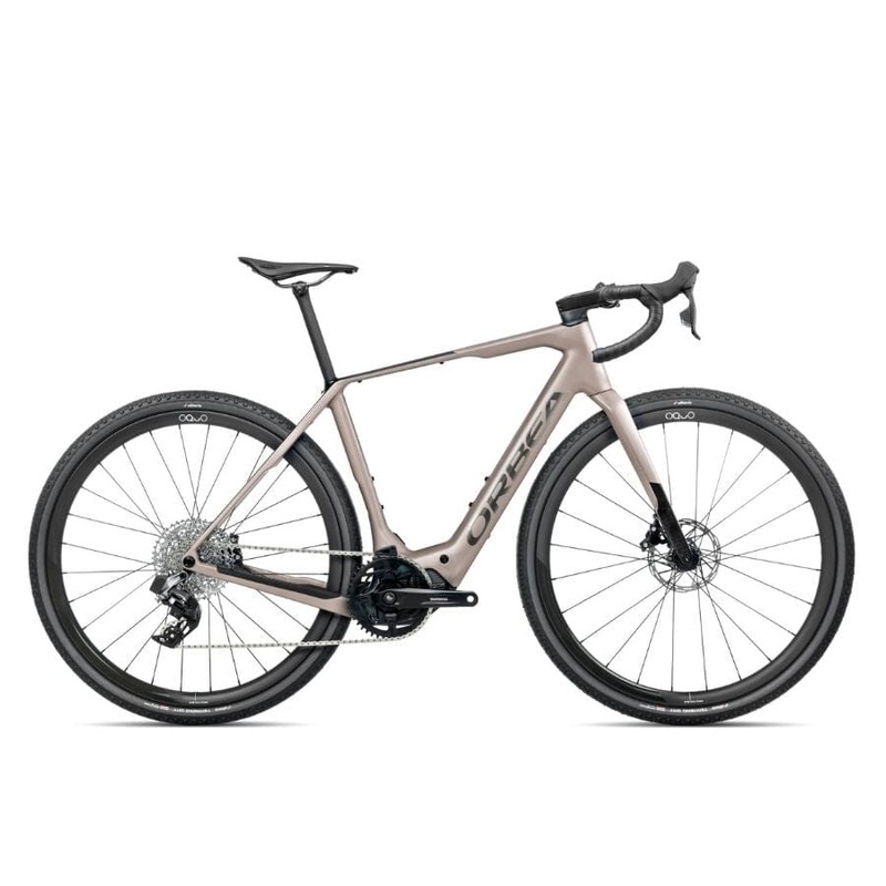 Orbea Denna M31e 28mph Nickel Matt – Carbon Raw Gloss XS