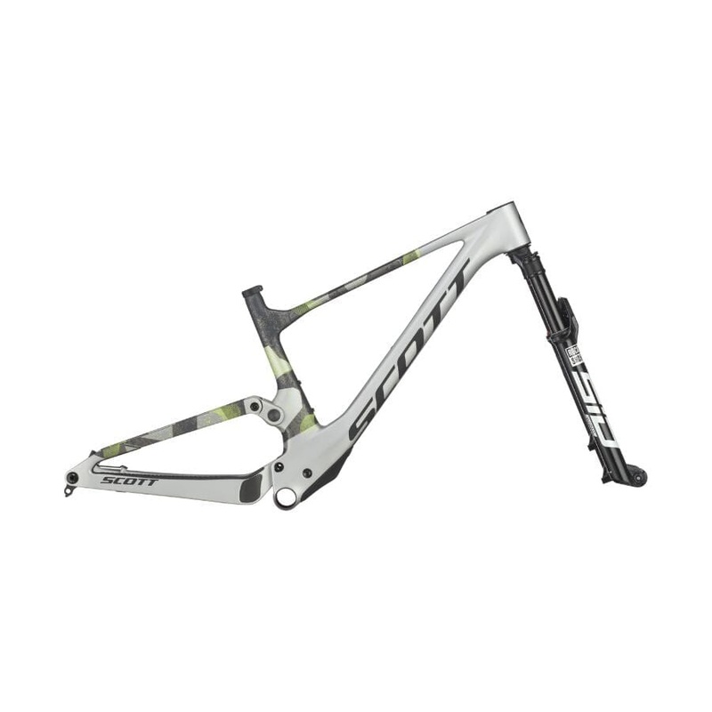 SCOTT Spark RC World Cup HMX Frame+Fork Ice Grey/ Progressive Grey S