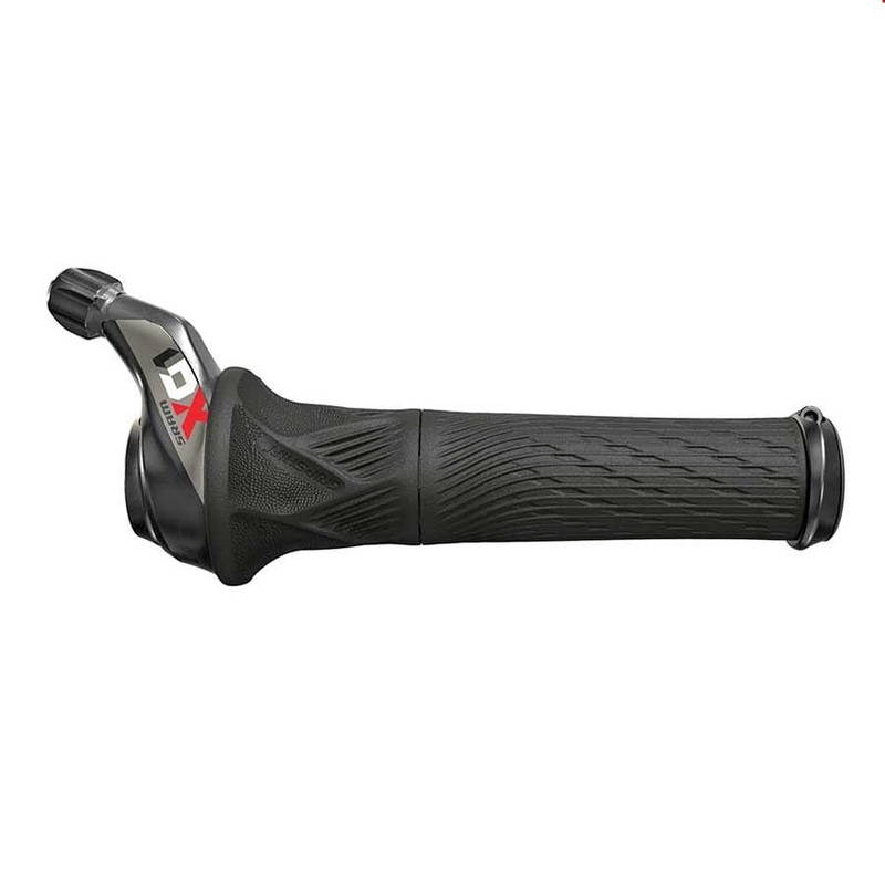 SRAM X01 Eagle 12-Speed GripShift Shifter with Discrete Clamp Black