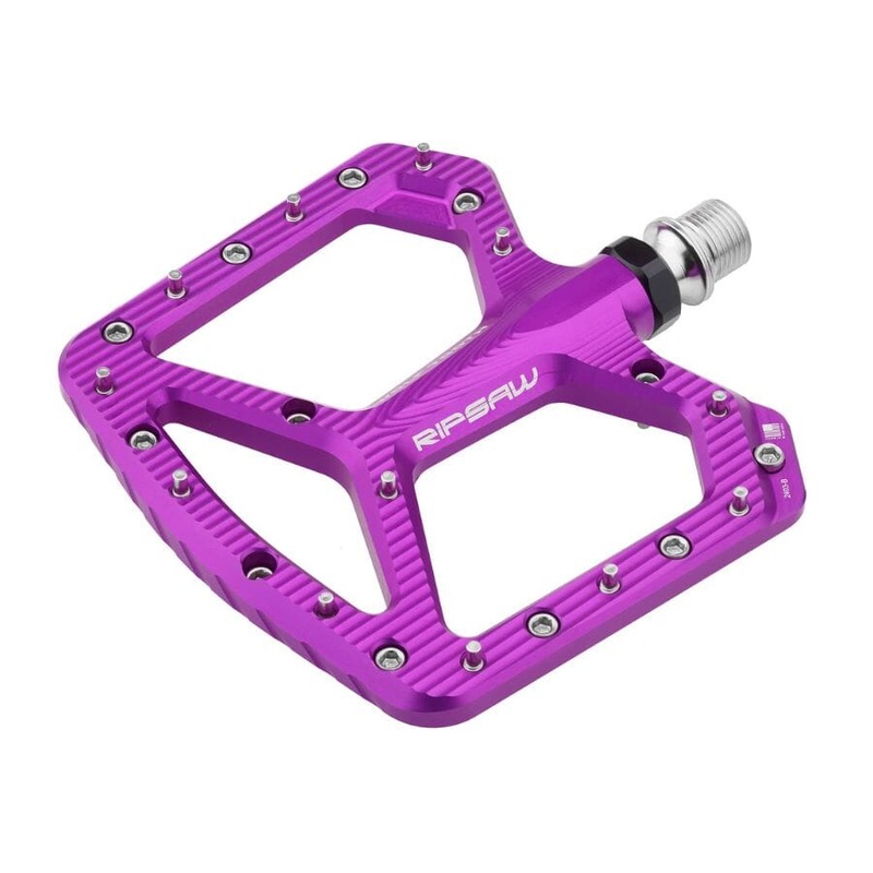 Wolf Tooth Ripsaw Aluminum Pedals Ultraviolet Purple