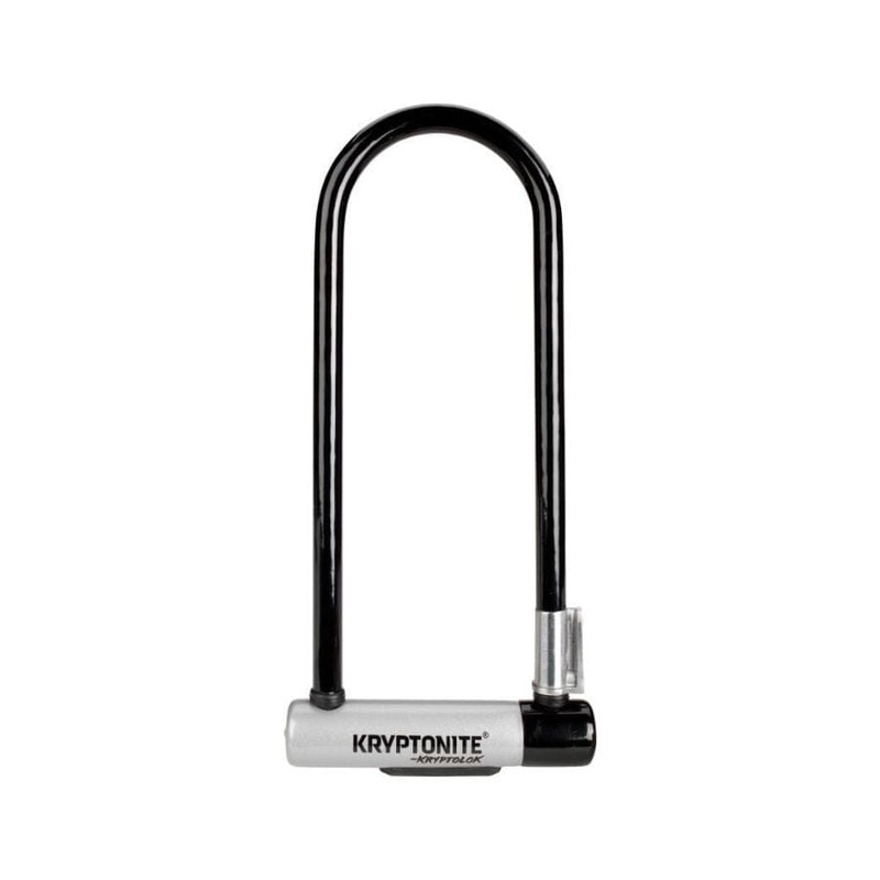 Kryptonite KryptoLok U-Lock – 4 x 11.5″ Keyed Black Includes bracket