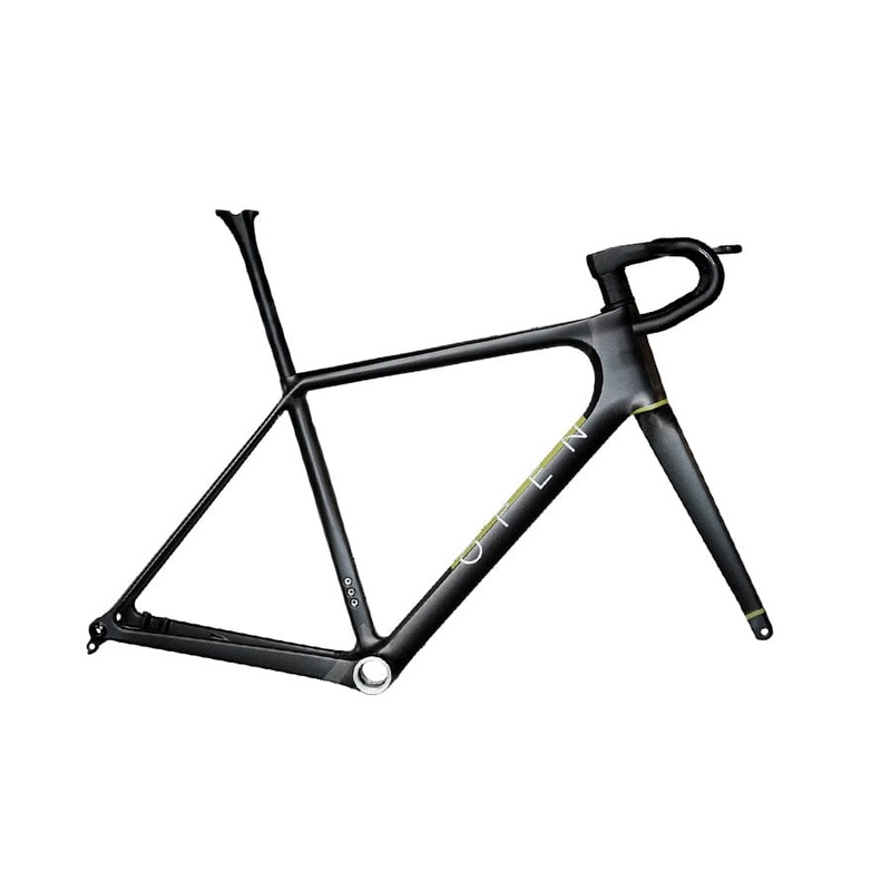 OPEN UPPER 2.0 Frameset Raw Carbon / Olive Green XS