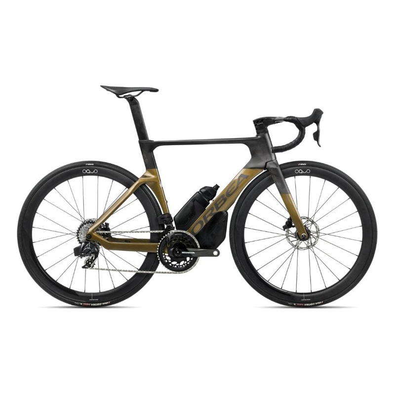 Orbea Orca Aero M21eLTD 2025 Olive Green (Gloss) – Carbon Raw (Matt) 47