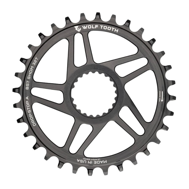 Wolf Tooth Direct Mount Chainrings for Shimano Drop-Stop ST 28T Boost (3mm Offset)