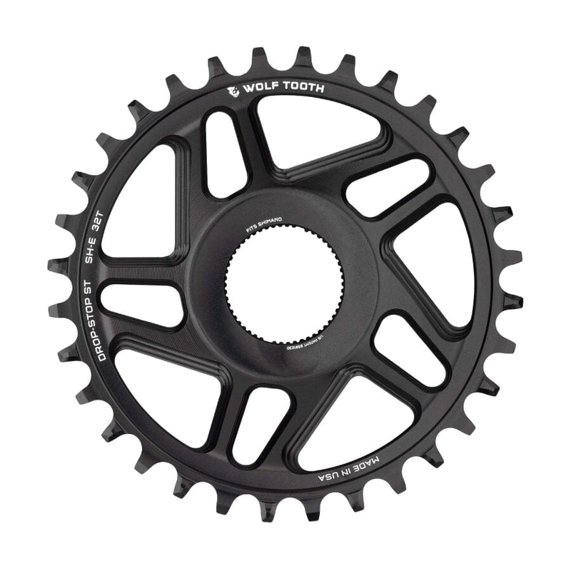 Wolf Tooth Direct Mount Shimano E-Bike Chainring Drop-Stop B 32T