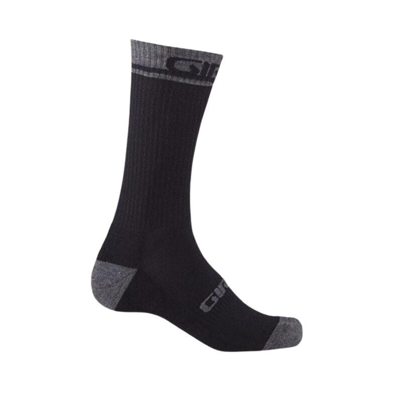 Giro Winter Merino Wool Socks Charcoal/Grey L