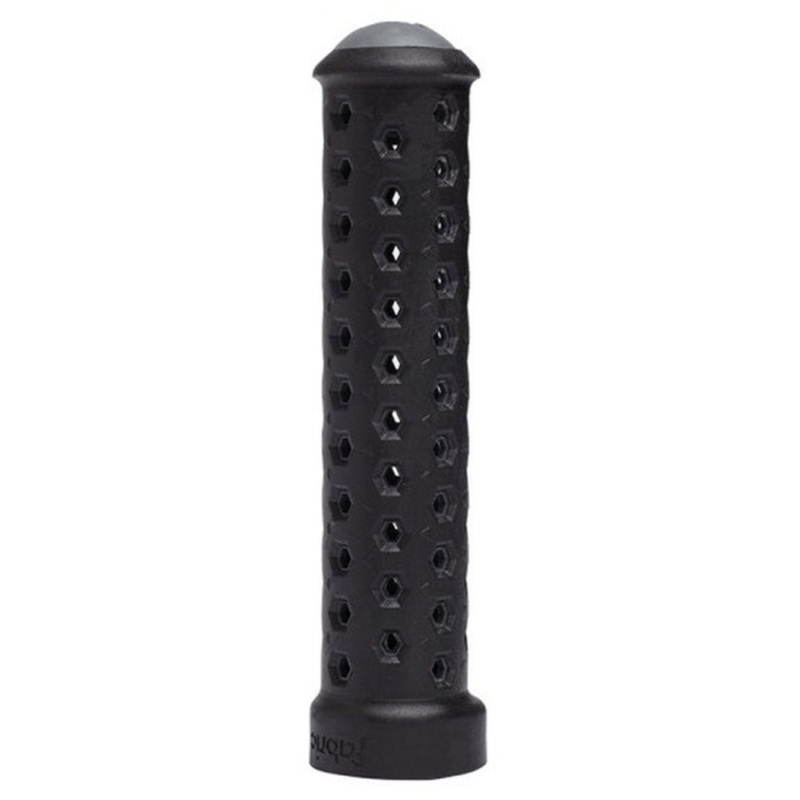 Fabric Slim Lock On Grips White/Black