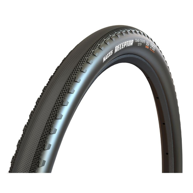 Maxxis Receptor Tire 700 x 40, 120TPI, Tubeless, Folding, Black, EXO…