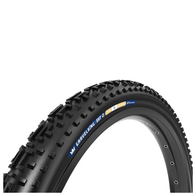 Panaracer Gravelking EXT Plus+ Tire 700 x 38, 120TPI, Tubeless, Folding, Black/Black, ProTite Protection.