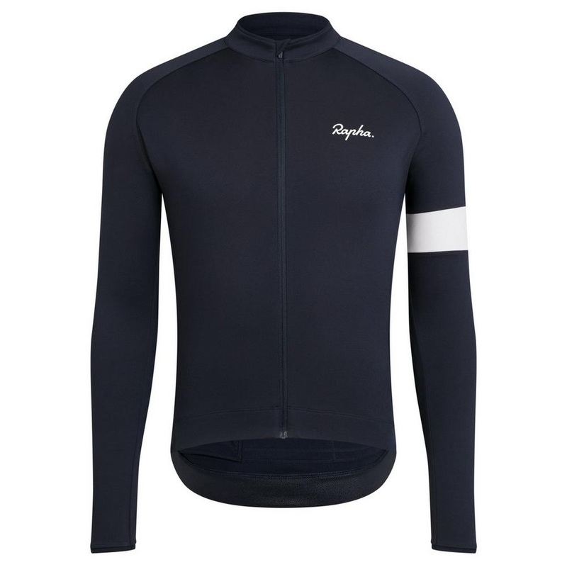 Rapha Long Sleeve Core Jersey Dark Navy MD