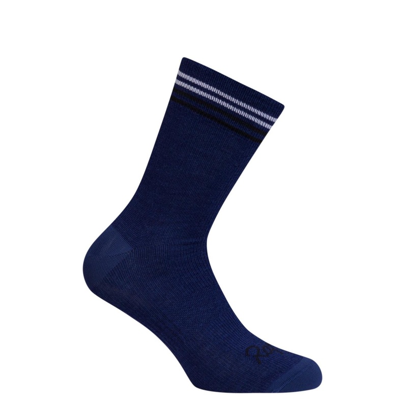 Rapha Merino Socks – Regular Navy/Light Blue XL