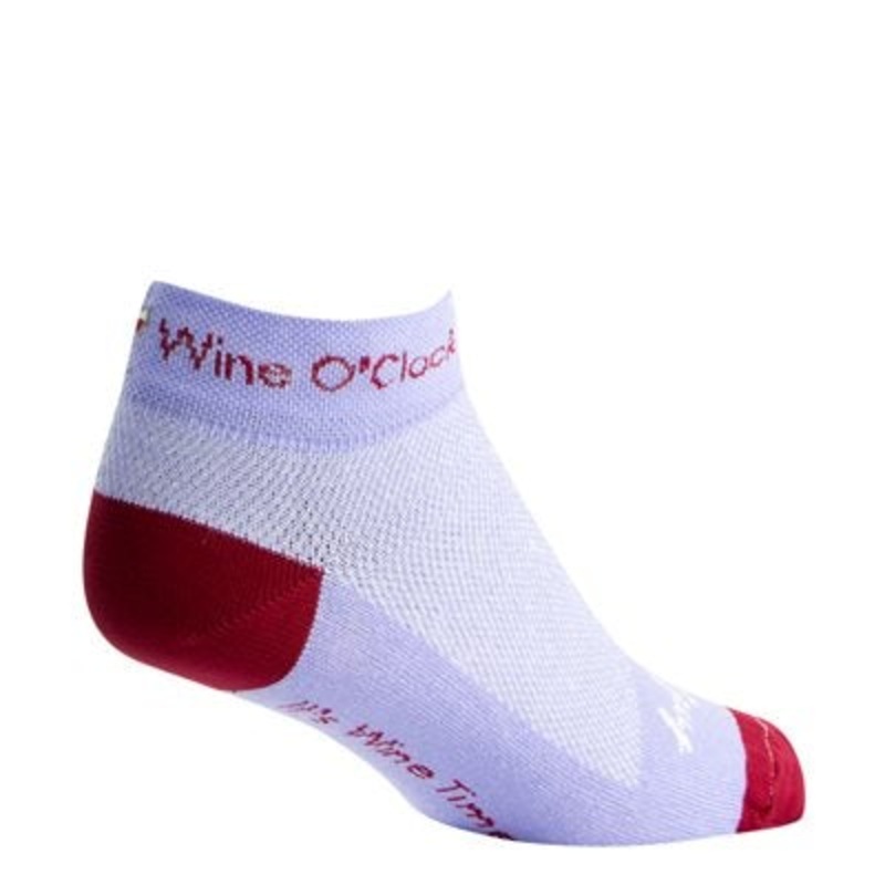 SockGuy Wine O’Clock Socks S/M