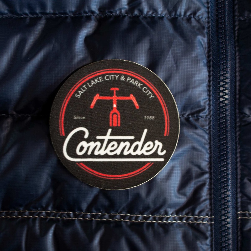 Contender Bicycles Noso Repair Patch Black 2.5 Inches