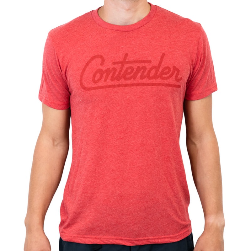 Contender Bicycles Script T-Shirt S