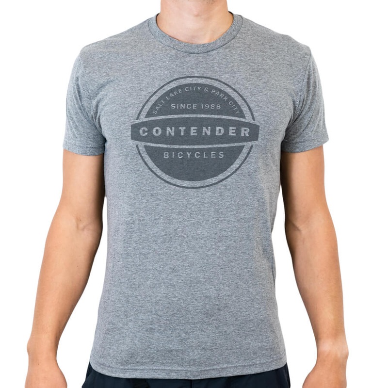Contender Bicycles Since 1988 T-Shirt Heather S