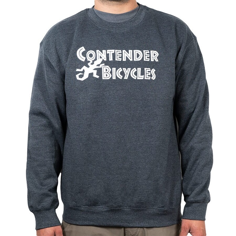 Contender Gecko Crewneck Sweatshirt Dark Heather XS