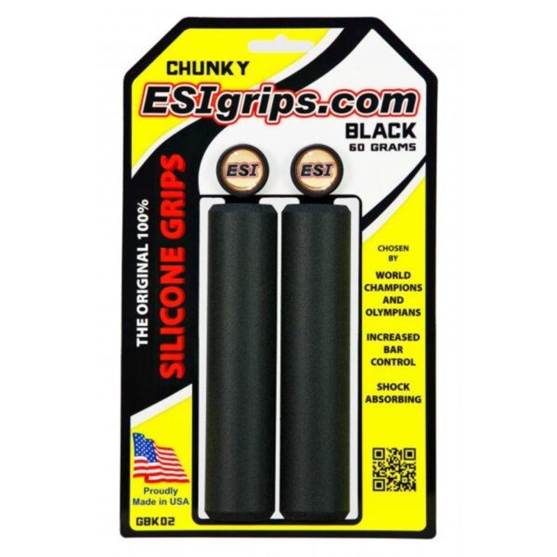 ESI 32mm Chunky Silicone Grips Red 32mm