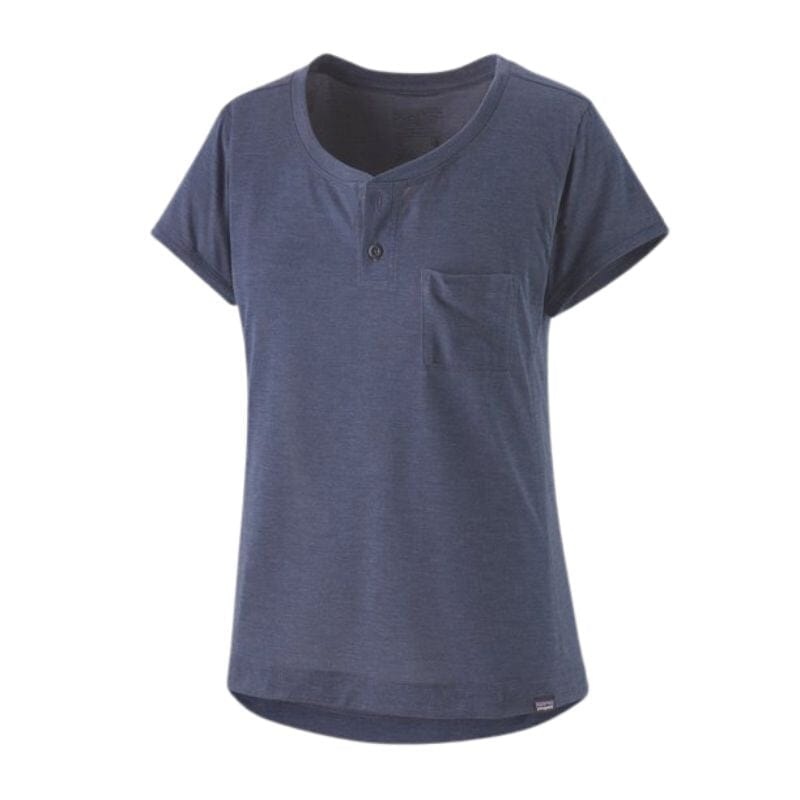 Patagonia Women’s Cap Cool Trail Bike Henley Classic Navy XS