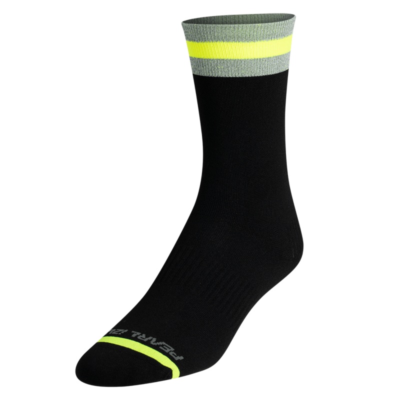 Pearl Izumi Flash Reflective Elite Sock Navy Highland Dash MD