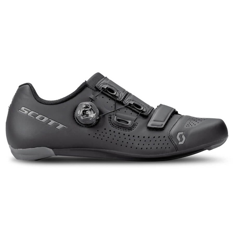 SCOTT Road Team Boa Shoe Matte Black/Dark Grey 46