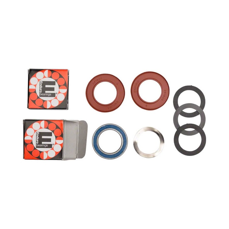 Enduro Steel Bottom Bracket BB90/95 Road/MTN for Shimano Cranks