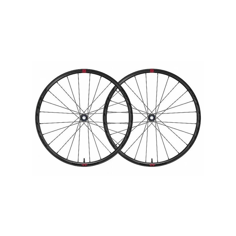 Fulcrum Rapid Red 5 DB Wheelset 650b, 12×100/142mm, Center-Lock, HG 11,Black, 2-Way Fit