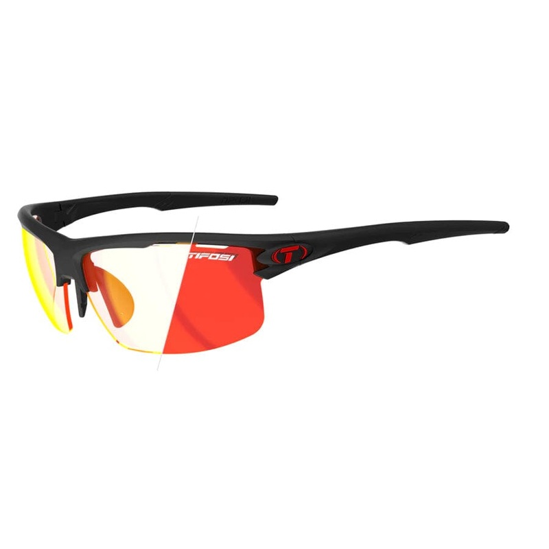 Tifosi Rivet Matte Black Clarion Red Fototec