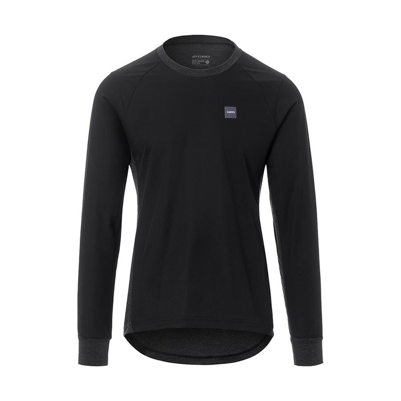 Giro Men’s Roust Long Sleeve Wind Jersey Black/Grey S