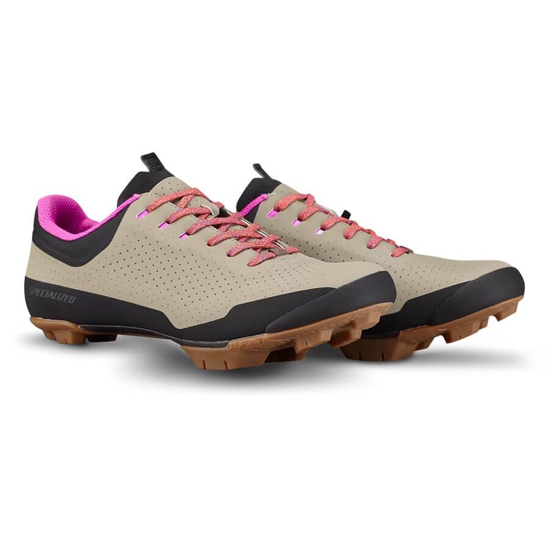 Specialized Recon ADV Shoe Taupe/Dark Moss Green/Fiery Red/Purple Orchid 38
