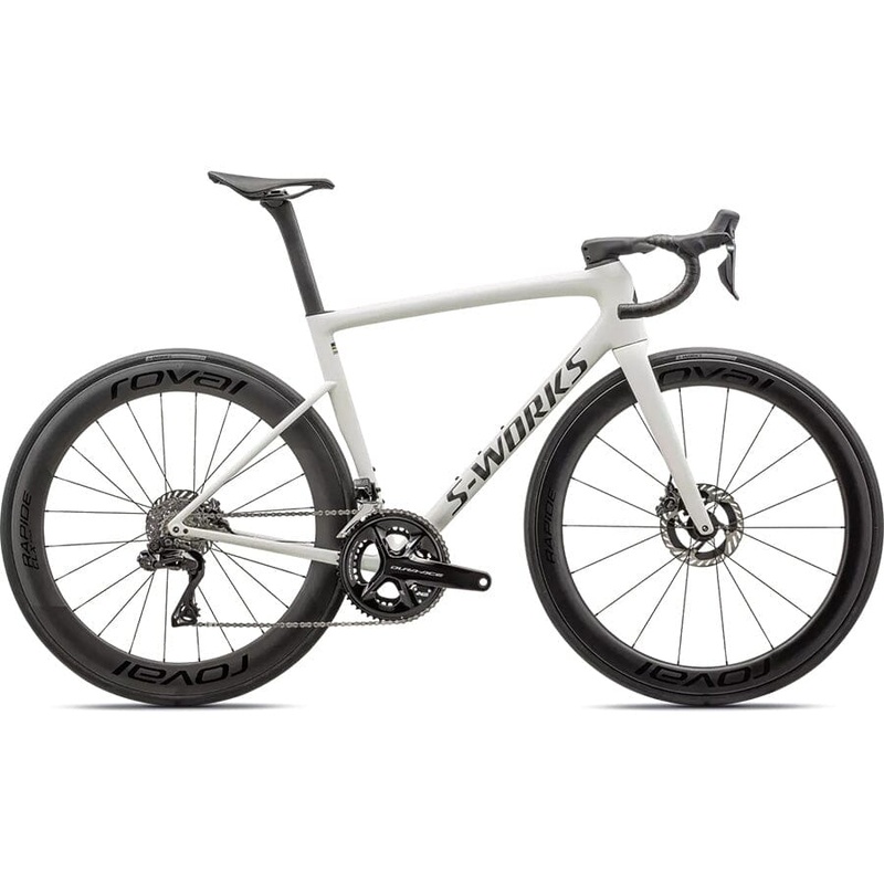 Specialized S-Works Tarmac SL8 Shimano Dura-Ace Di2 Satin Fog Tint / Green Ghost Pearl / Red Ghost Pearl Fade 44