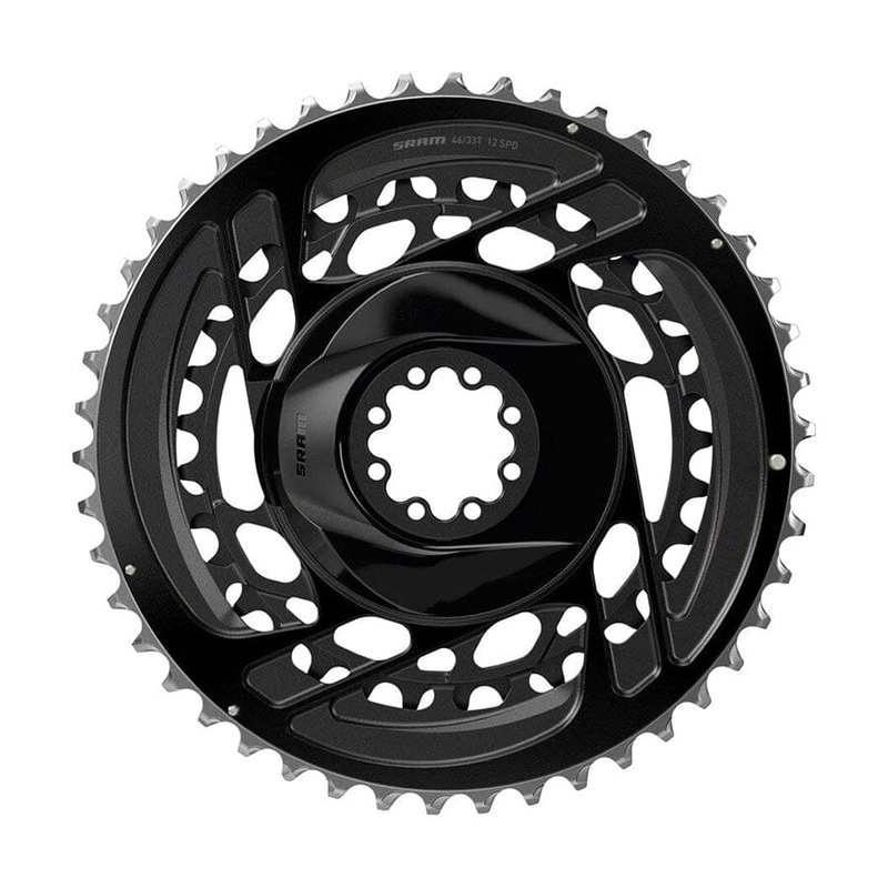 SRAM Force 2x Chainring Kit Black 46/33t