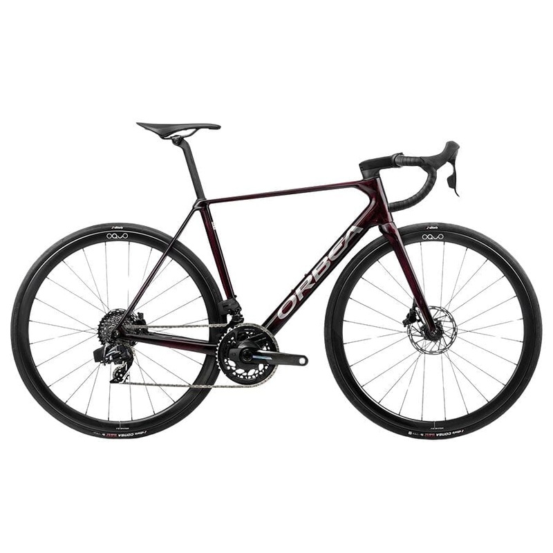 Orbea Orca M21eTEAM PWR 2024 Ivory White-Burgundy (Gloss)-Vulcano (Matt) 47