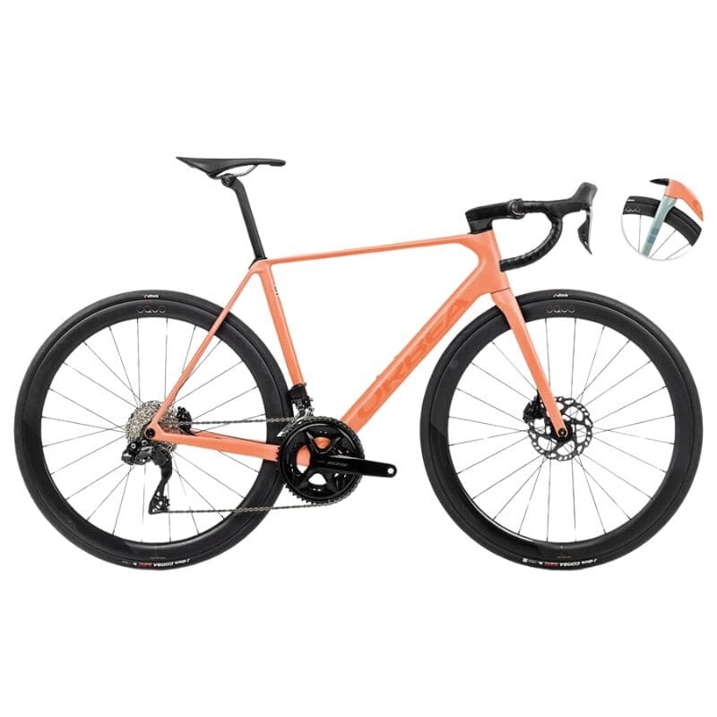 Orbea Orca M30iLTD PWR 2024 Orange Cloud (Matt) – Stone Blue (Matt-Gloss) 47