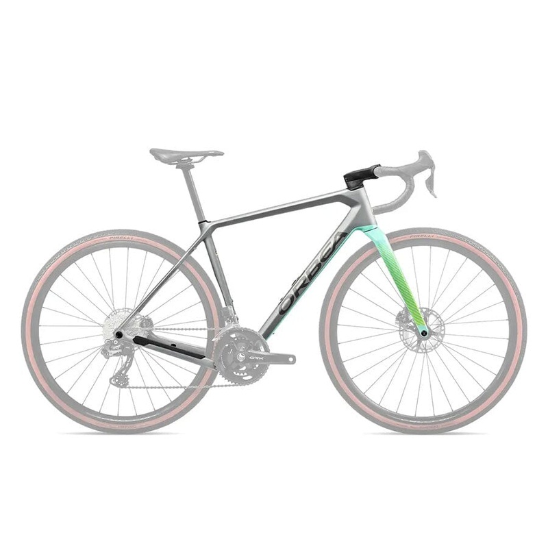 Orbea Terra OMR Frameset 2023 Infinity Green Carbon View (Matt) S