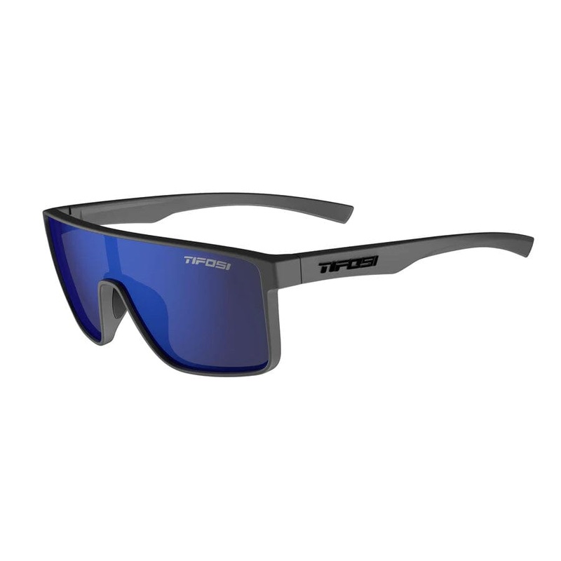 Tifosi Sanctum Matte Gunmetal Frame – Cobalt Blue Mirror Lens