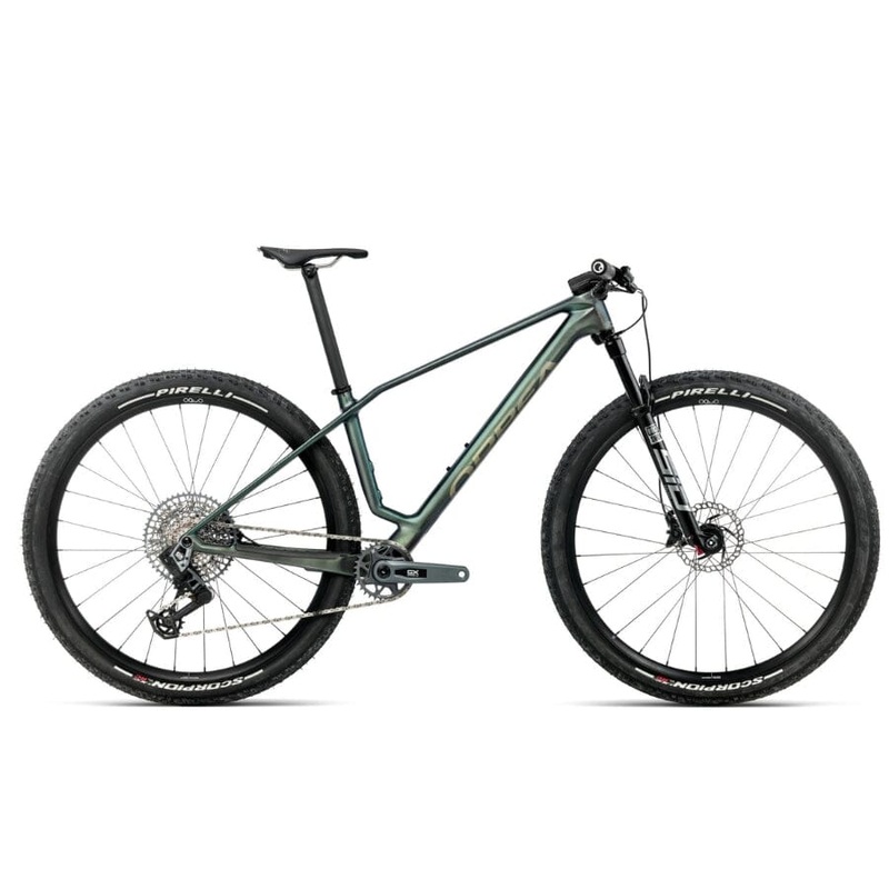 Orbea Alma M-PRO Cobalt Blue (Gloss) – Carbon Raw (Matt) S