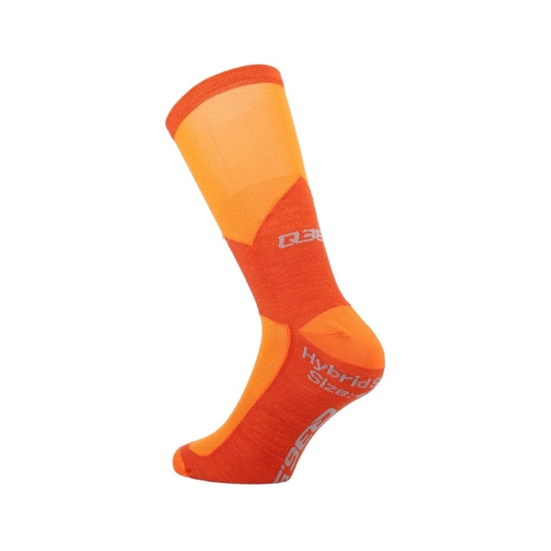 Q36.5 Hybrid Socks Poppy Orange 36-39